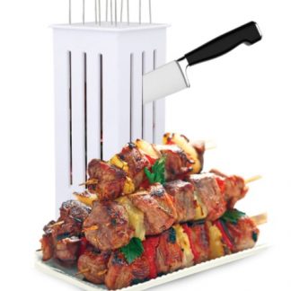 Easy Barbecue Kebab Maker Meat Brochettes Skewer Machine Bbq Grill Accessories Tools Set