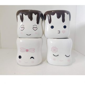 Marshmallow Ceramic Mug Expression Cup