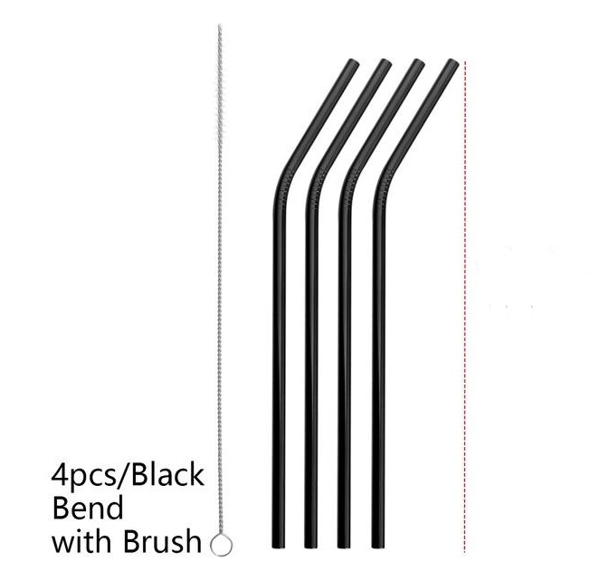 Reusable Stainless Steel Straws - Image 2