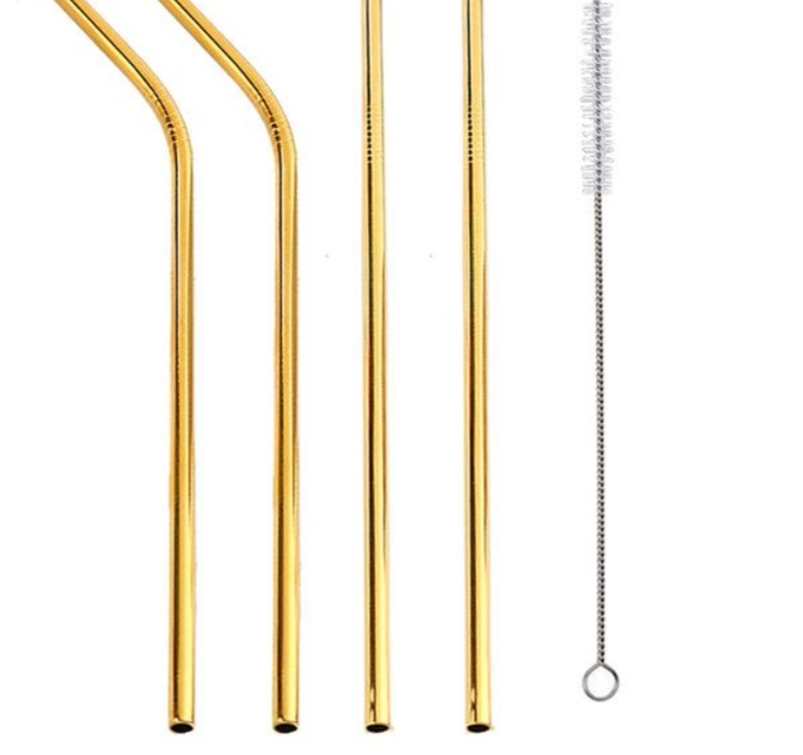 Reusable Stainless Steel Straws - Image 3