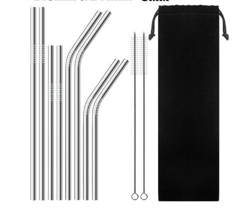 Reusable Stainless Steel Straws - Image 6