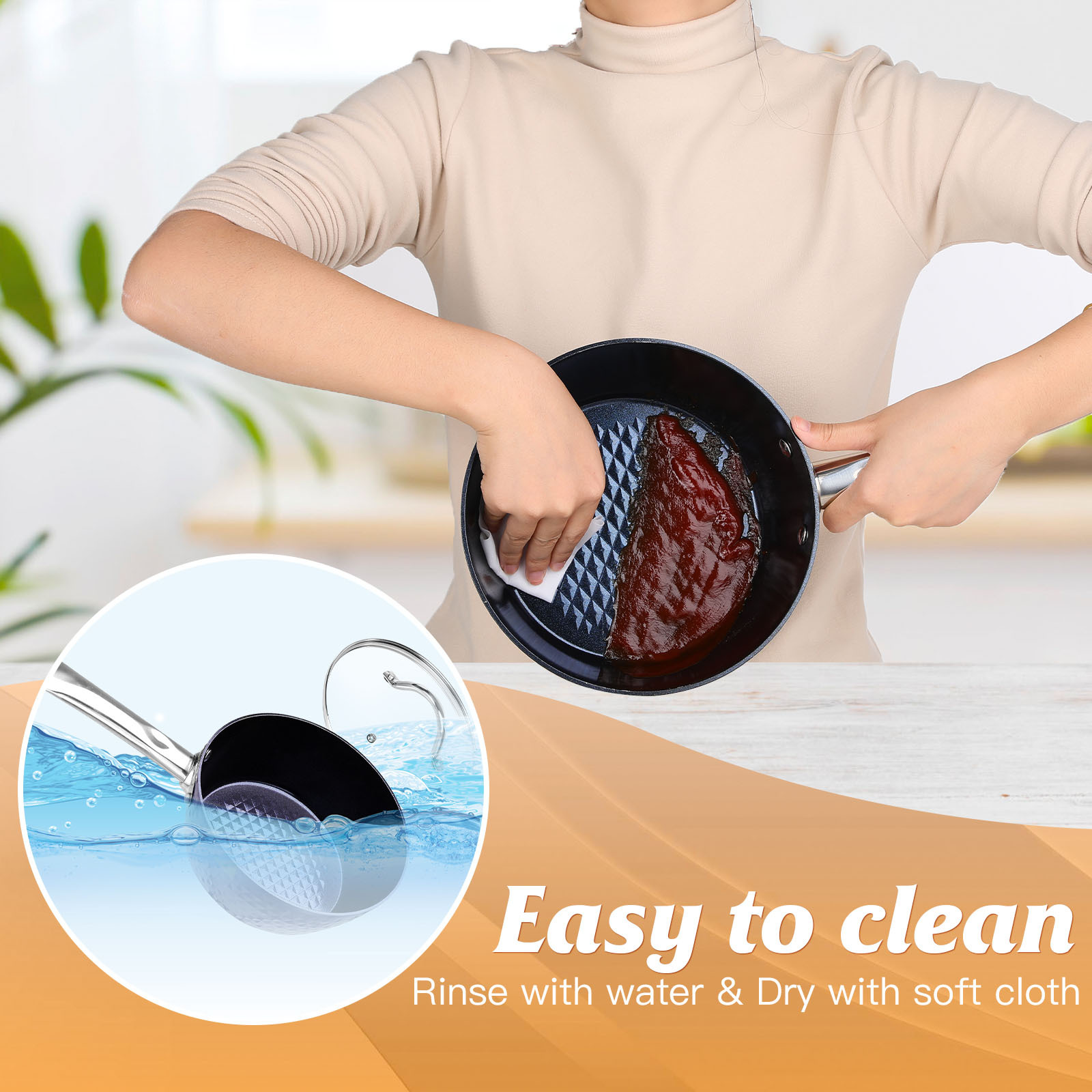 3D Diamond Sauce Pan - Image 9