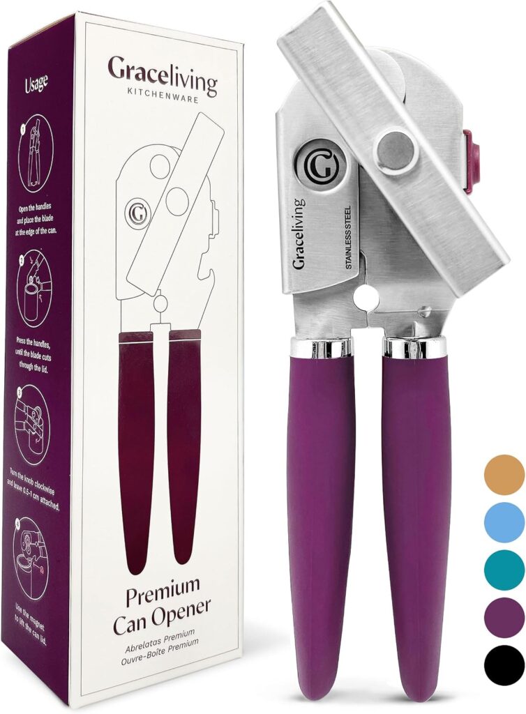 Heavy-Duty Stainless Steel Can Opener